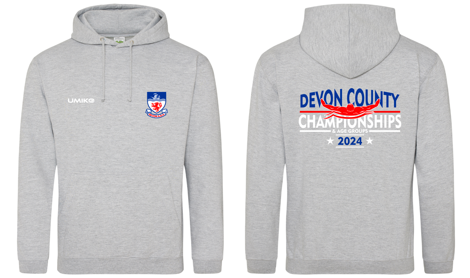 Devon County Championships 2024 Cotton Hoodie Wyvern Swimwear
